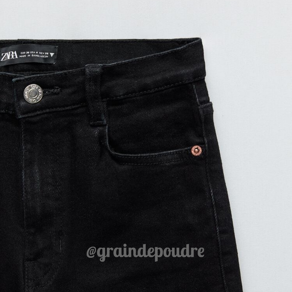 Zara Vintage Skinny High Waist Jeans 34 2 - Picture 3 of 4
